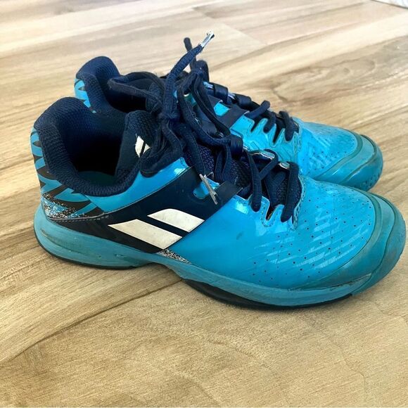 BABOLAT Propulse AC Blue Junior Sneakers Size 4.5 - Picture 3 of 8